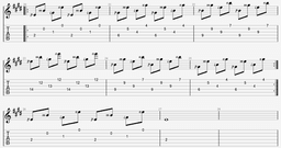 E Major Triad - Fingerstyle Picking Using Four-Note Triads
